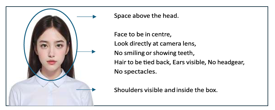 巴西电子签证照片